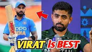 Babar Azam on Virat Kohli & Ind vs Pak worldcup2023|Babar Azam|Virat Kohli|indvspak t20 worldcup2024