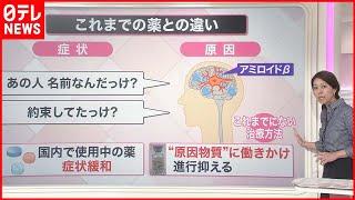 【解説】エーザイ「アルツハイマー病の新薬」承認申請目指す『知りたいッ！』