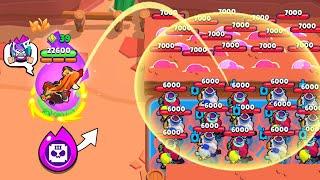 OP CHESTER's HYPERCHARGE DESTROYS 999 SHADE, JUJU  Brawl Stars 2024 Funny Moments, Fails ep.1584