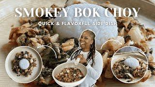 Smokey Boy Choy Recipe | Quick & Flavorful Plantbased Side Dish