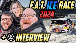 50 JAHRE VW Golf! - F.A.T. ICE RACE 2024 - Interview mit VW-Markenchef Thomas Schäfer!