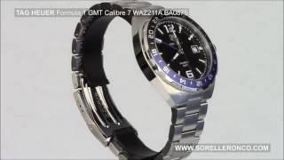 Review TAG Heuer Formula 1 GMT Calibre 7 batman