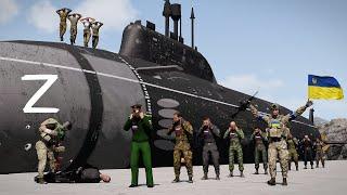 Huge Loss for Putin! Russian Nuclear Submarine Captured in the Crimean Port