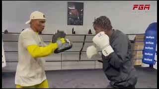 Oluwole Bolatito in Mew Zealand preparing for her IBF World title fight against lani Daniels…