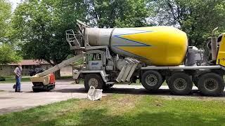 How to pour Concrete Driveway Extension using Concrete Georgia Buggy