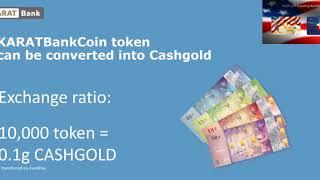 KaratBank Coin ICO promotion for Karatbars Affiliates