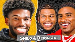 Shedeur Sanders Brings Shilo & Deion Jr. On The Pod! ⏱️ 2Legendary Episode 2