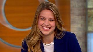 Melissa Benoist on "Supergirl," Jeb Bush's "hot" comment