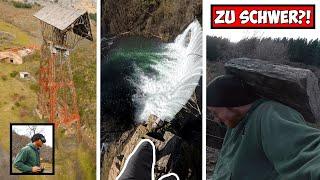 Off to Portugal! FATAL FPV CRASH | Gorgeous waterfall | XXL stone throw!