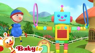 Tańczący robot! ​ | Magiczne klocki do budowania | Cały odcinek @BabyTVPL