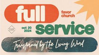 (FULL SERVICE) Transformed By The Living Word (James Aiton) // Favor Church