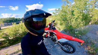 THE CRF450L CAN DO IT ALL...