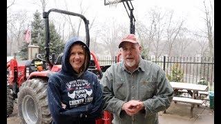 #303 Check This Out! New Tractor Attachment arrived at Camp Morgan!