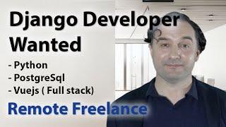 Django Python Full Stack Developer