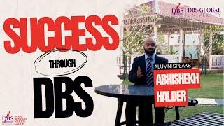 Success Story from DBS Global University | Abhishekh Halder on his placement @DBSGLOBALUNIVERSITY