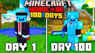 I Survived 100 Days in 1.19 Minecraft Hardcore...