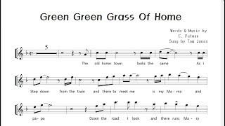 "Green Green Grass of Home" Alto Saxophone cover 알토색소폰 연주 김은산