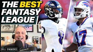 Why Your Fantasy Football League Needs Two Quarterbacks | The Bill Simmons Podcast