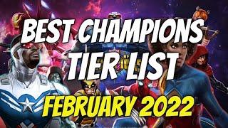 MCOC Tier List February 2022 | Best Champions Tier List | Marvel Contest of Champions |
