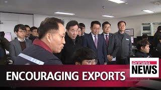 PM Lee visits Incheon Port to encourage workers behind Korea's export success