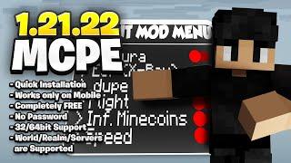 Best Hack Mod Menu Client 1.21.30 for MCPE Mobile Android iOS: 1.21.20+ 1.21.23 Toolbox