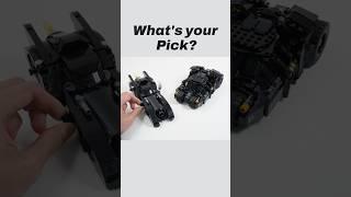 LEGO Batmobile VS Tumbler #lego #legobuild