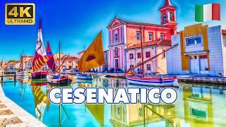 Cesenatico, Italian PARADISE! Porto Canale,Beach & Old Town in ONE Epic Walk!