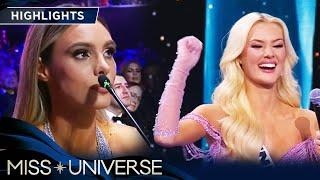 WATCH: Top 5 Question-and-Answer Round | Miss Universe 2024