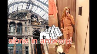 a full day of shopping in antwerp, belgium {vlog + HAUL!}| single girl's guide to antwerp