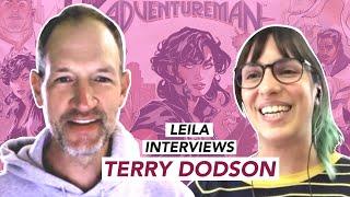 Terry Dodson and Adventureman