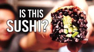 Japanese Try American Sushi from Whole Foods