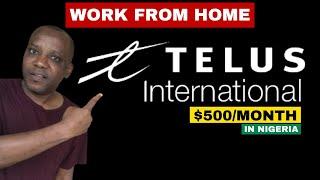 TELUS International Work From Home in 2025 (Make Money Online in Nigeria)