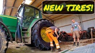 New Rubber For Big Boots! | Calves Escaped!