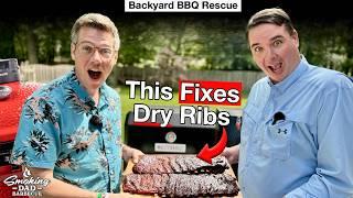 His Ribs Are Too DRY! Can I Save Them?  (Backyard BBQ Rescue)