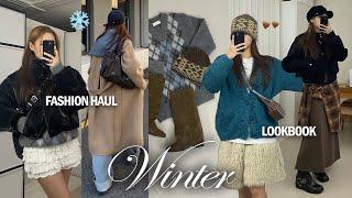 winter 겨울패션하울 & 룩북 12가지 ️.• ̟*. 모자•겨울아우터•니트•패딩•겨울코트•숏패딩•겨울 데일리룩•겨울패션•겨울코디•겨울룩북•던스트 코트 핸드메이드•겨울옷추천