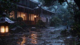 【環境音/ASMR】雨と雷の心地よい音で考えすぎや不眠症を解消しましょう