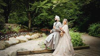 Sikh Wedding Highlights | Sanveer & Gurneet | Next Day Edit | Vancouver Wedding Film 2024