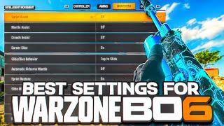 the BEST SETTINGS to USE on WARZONE! (Controller/Graphics/Movement) - Black Ops 6