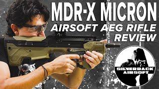 SILVERBACK MDR-X Micron Airsoft AEG Rifle Review - Compact Bullpup | RedWolf Airsoft RWTV