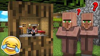 Я УМЕНЬШИЛСЯ И ЗАТРОЛЛИЛ ЖИТЕЛЕЙ ПРЯТКАМИ В МАЙНКРАФТ | Компот Minecraft