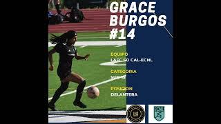 Grace Burgos- ECNL Highlights 2023