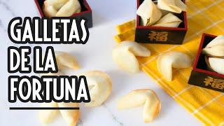 Galletas de la Fortuna  ¡Crea Magia en tu Cocina! Receta Paso a Paso | Fortune cookies recipe