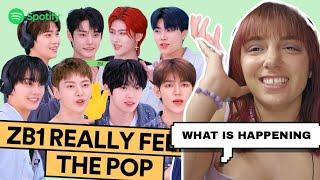 ZEROBASEONE REALLY feels the POP ㅣ K-Pop ON! Playlist Take Over | REACTION