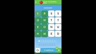 Wordbrain 2 Back to School Event September 1 2019 | Wordbrain 2 Back to School Day 9