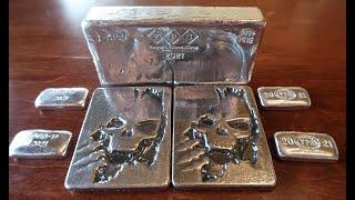 Delivery of 50 Physical Ounces of Silver From Yeager's Poured Silver!