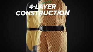 ORVIS PRO WADER:  Fabric and Construction