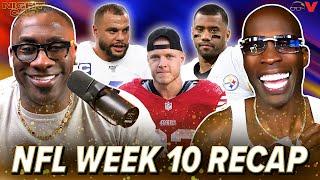 Unc & Ocho recap NFL Week 10: Russ bests Jayden Daniels, Dak injury, McCaffrey return | Nightcap