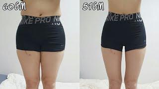 How to lose thigh fat from hell in 3 months (Cellulite, Strech mark, Asymmetry, Herniated disc)