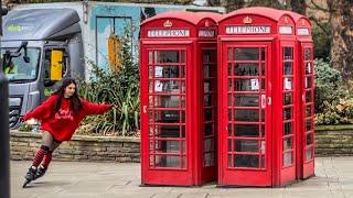 Ilaria Di Maio Skating through London in Colour