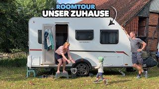 ROOMTOUR - Damit REISEN WIR mit unseren beiden Kindern durch Europa | Weinsberg CaraCito 390QD